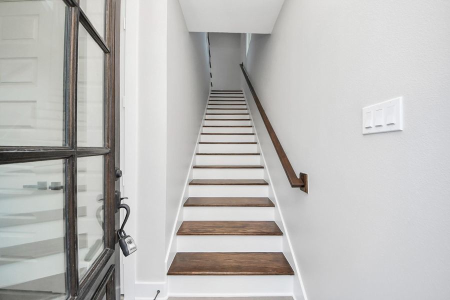 Spacious, unfurnished interior of a new home in , La Porte (Image 21). Spacious, unfurnished interior of a new home in , La Porte (Image 21).