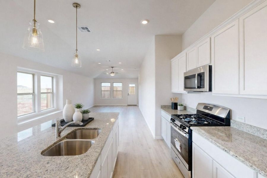 Furnished interior view inside a new home in Summerview, Fulshear (Image 7).