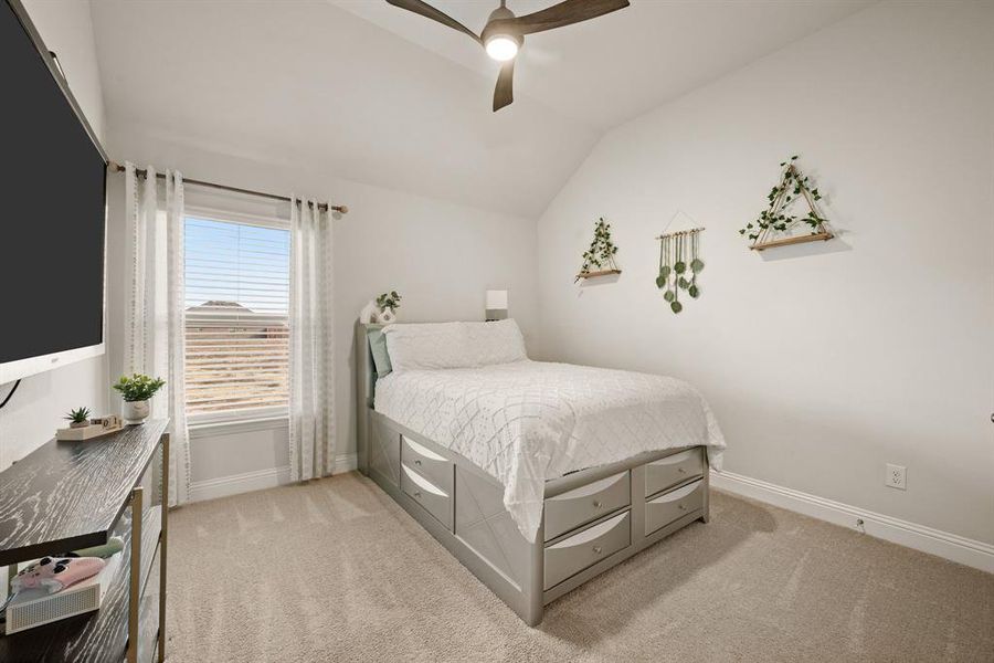 Furnished interior view inside a new home in Timberbrook, Justin (Image 29).