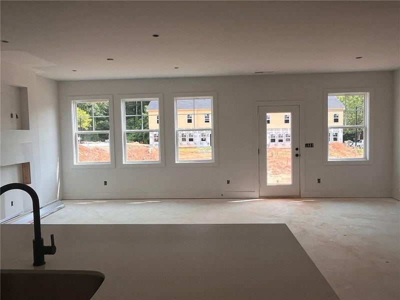 Furnished interior view inside a new home in Governors Parc, Kennesaw (Image 6). Furnished interior view inside a new home in Governors Parc, Kennesaw (Image 6).
