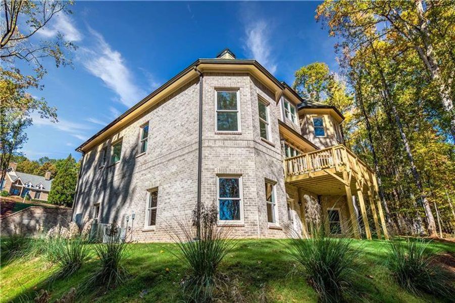 Exterior details and patio area of a home in , Monroe (Image 24). Exterior details and patio area of a home in , Monroe (Image 24).