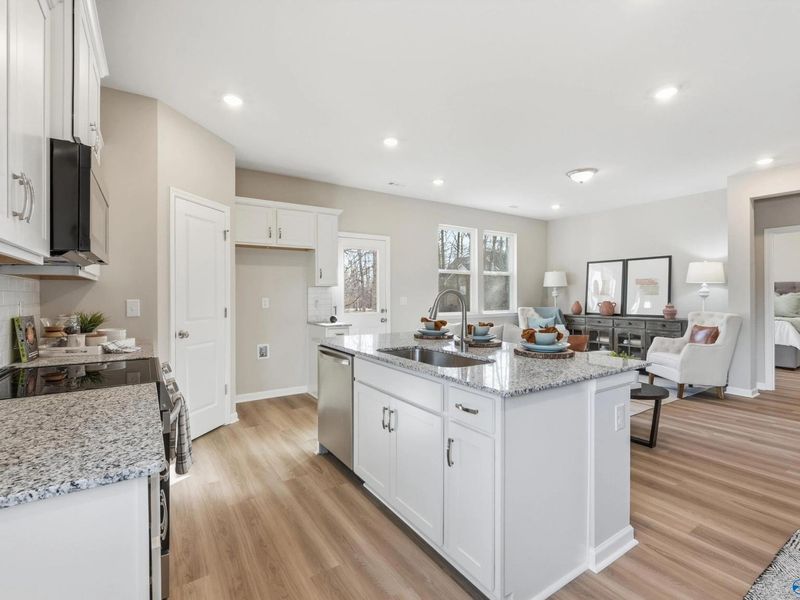 Furnished interior view inside a new home in Bailey Park, Fayetteville (Image 7).