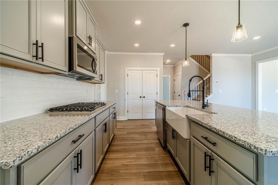 Furnished interior view inside a new home in , Covington (Image 6).