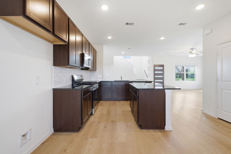 Furnished interior view inside a new home in Austin Point, Richmond (Image 9).