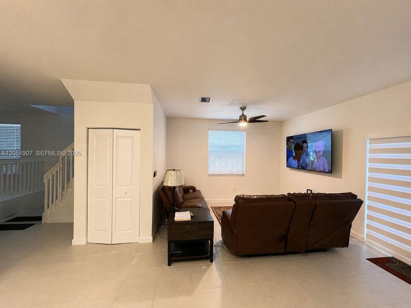 Furnished interior view inside a new home in Altamira, Homestead (Image 11). Furnished interior view inside a new home in Altamira, Homestead (Image 11).