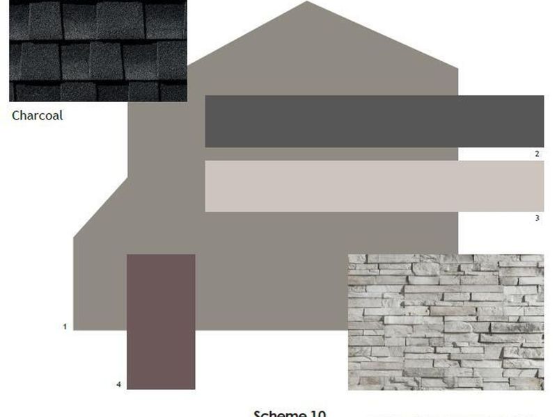 Sample of building materials used in homes in South Ranch Destination Collection, Prescott (Image 3). Sample of building materials used in homes in South Ranch Destination Collection, Prescott (Image 3).