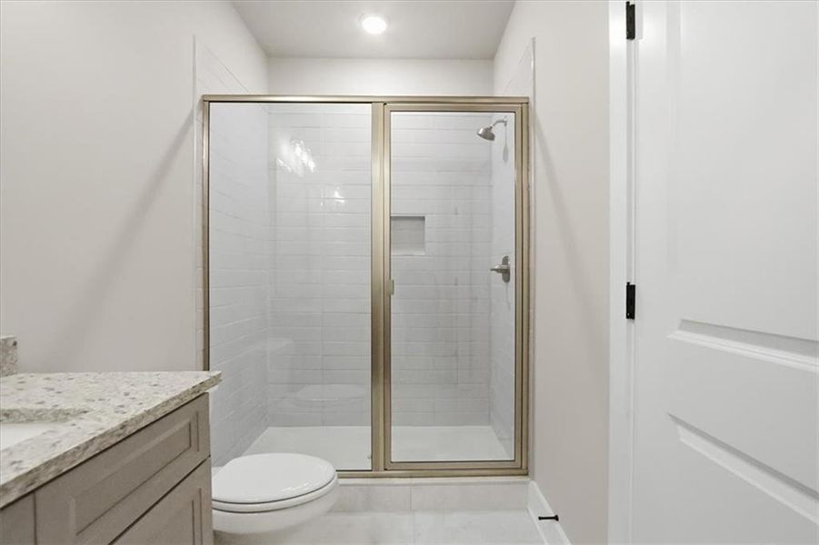 Furnished interior view inside a new home in , Statham (Image 35).