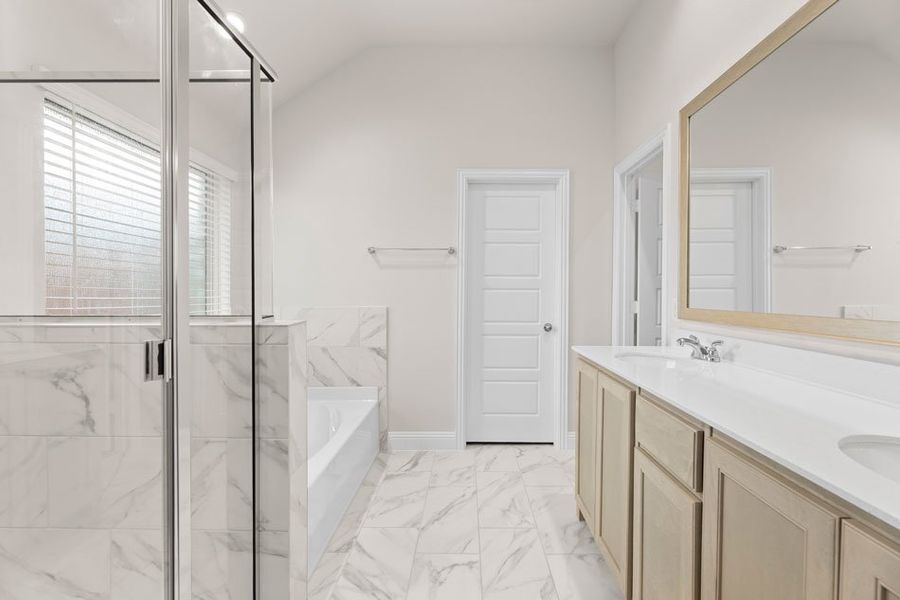 Representative exterior photo of a completed home built from the Chester by Impression Homes in Mercer Meadows, Royse City, TX (Image 22). Representative exterior photo of a completed home built from the Chester by Impression Homes in Mercer Meadows, Royse City, TX (Image 22).