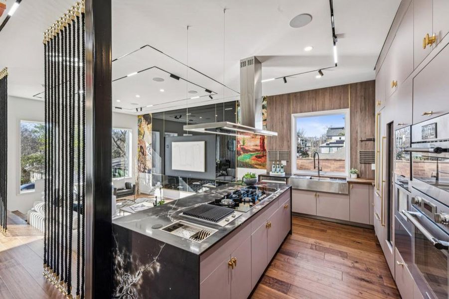 Furnished interior view inside a new home in , Atlanta (Image 16). Furnished interior view inside a new home in , Atlanta (Image 16).