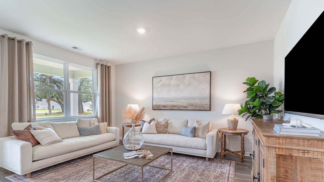 Furnished interior view inside a new home in The Reserve at Wild Horse, Conway (Image 9).