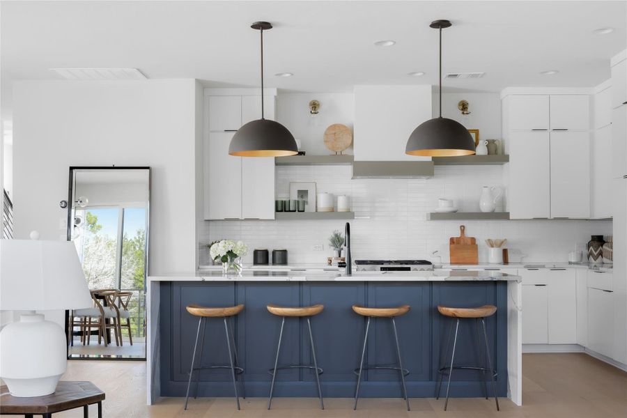 Furnished interior view inside a new home in , Austin (Image 4).