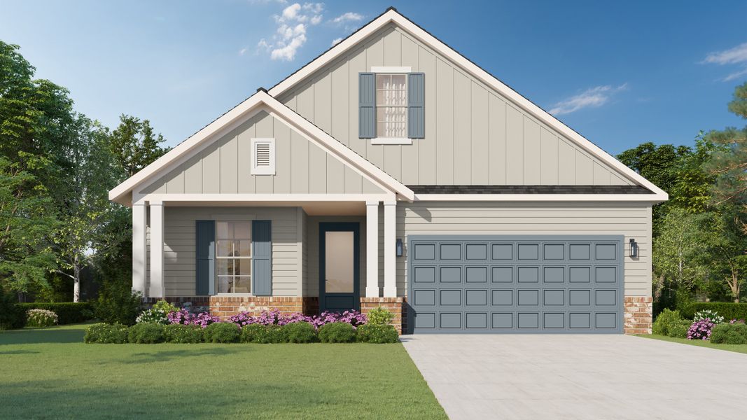 Representative exterior photo of a completed home built from the Patton by Grant & Co in Amherst, Cordova, TN (Image 2).