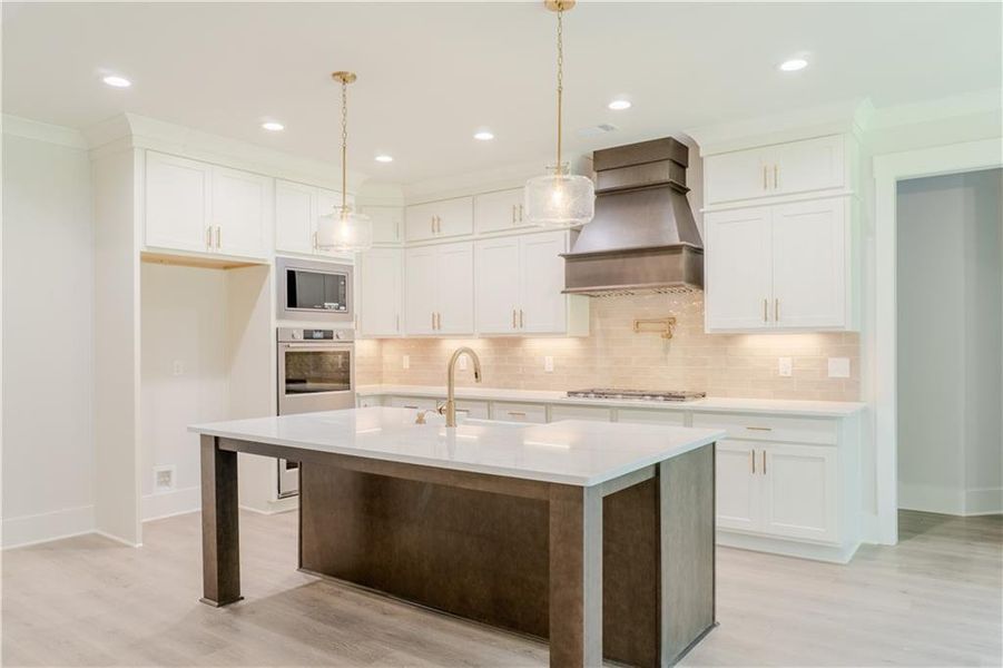 Furnished interior view inside a new home in St. Regis, Oxford (Image 8).