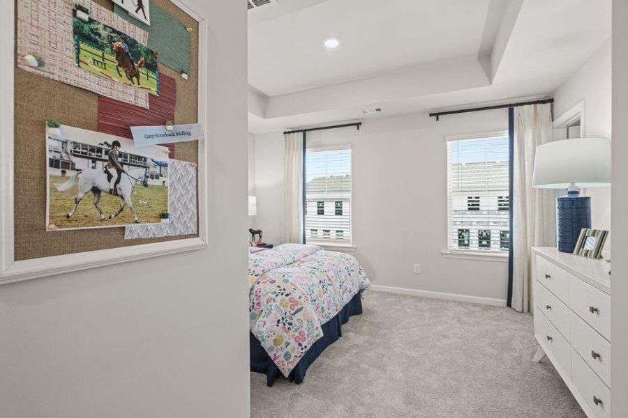 Furnished interior view inside a new home in Rosewood Farm, Lawrenceville (Image 47).