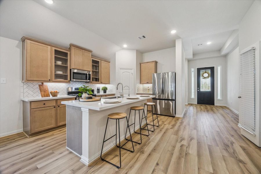Furnished interior view inside a new home in , Houston (Image 5).