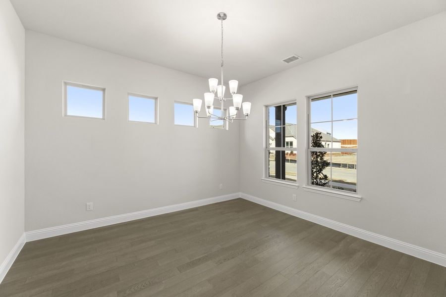 Representative unfurnished interior of a home built from the Kerrville by Windsor Homes in Anna Town Square, Anna (Image 18).