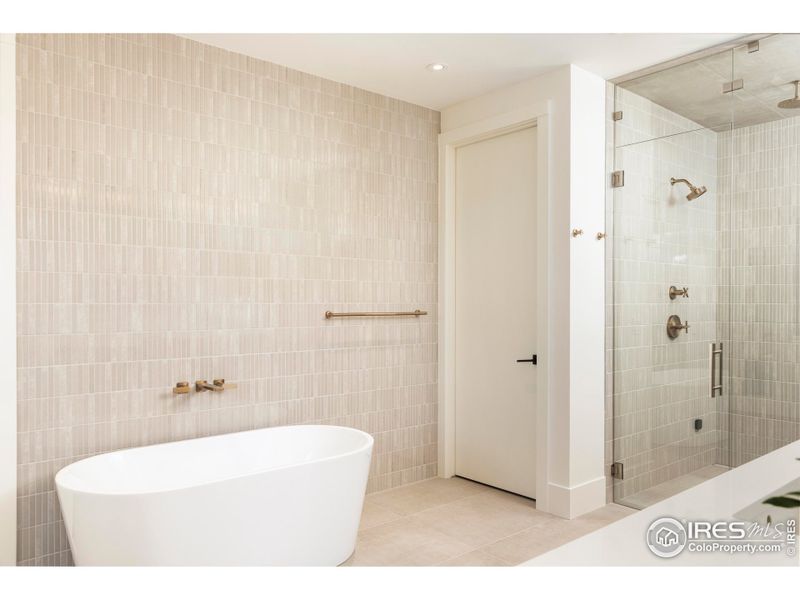 Luxurious primary bathroom. Luxurious primary bathroom.