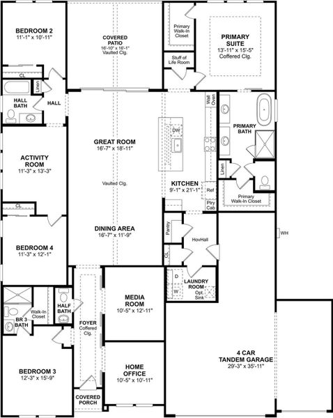 The Geneva floor plan by K. Hovnanian Homes. 1st Floor shown. *Prices, plans, dimensions, features, specifications, materials, and availability of homes or communities are subject to change without notice or obligation. The Geneva floor plan by K. Hovnanian Homes. 1st Floor shown. *Prices, plans, dimensions, features, specifications, materials, and availability of homes or communities are subject to change without notice or obligation.