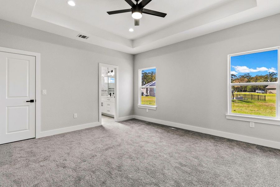 Spacious, unfurnished interior of a new home in , Trinity (Image 11).