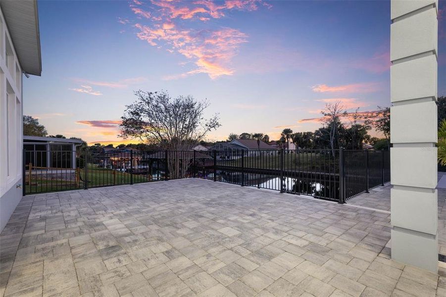 Exterior details and patio area of a home in , Palm Coast (Image 53). Exterior details and patio area of a home in , Palm Coast (Image 53).