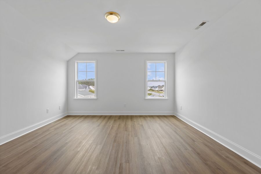 Representative unfurnished interior of a home built from the Hillcrest by Bill Clark Homes in Laurel Oaks, Greenville (Image 24). Representative unfurnished interior of a home built from the Hillcrest by Bill Clark Homes in Laurel Oaks, Greenville (Image 24).