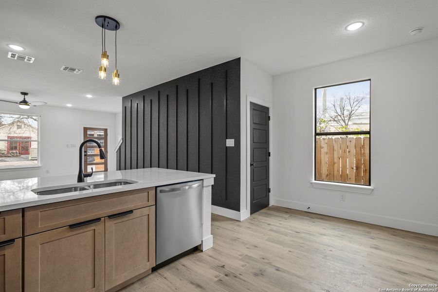 Furnished interior view inside a new home in , San Antonio (Image 10).