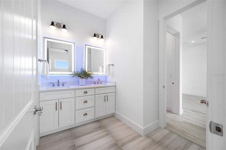 Furnished interior view inside a new home in , Madeira Beach (Image 55).