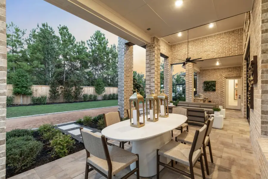 Representative Patio - some options shown Representative Patio - some options shown
