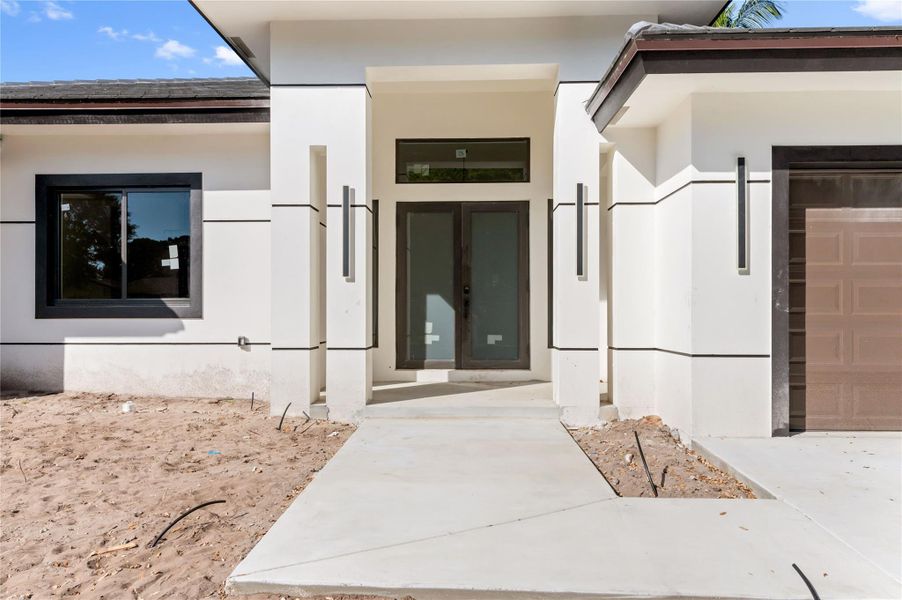 Exterior details and patio area of a home in , Coconut Creek (Image 32).