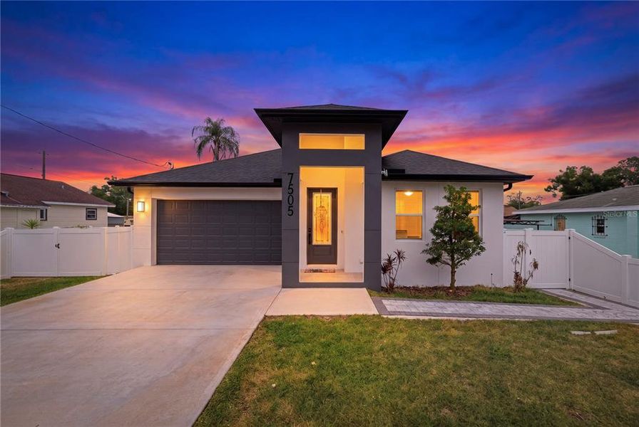 Front exterior of a new home in , Tampa, FL, highlighting curb appeal (Image 2).