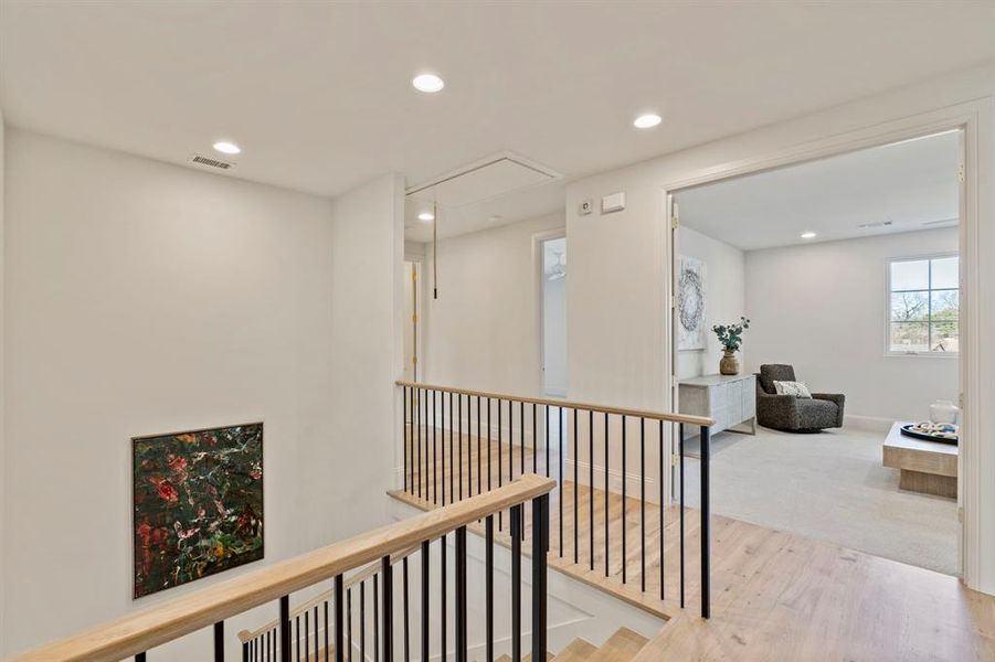 Furnished interior view inside a new home in , Dallas (Image 5).