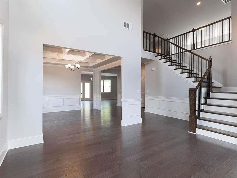 Spacious, unfurnished interior of a new home in Briarwood, Cumming (Image 18). Spacious, unfurnished interior of a new home in Briarwood, Cumming (Image 18).