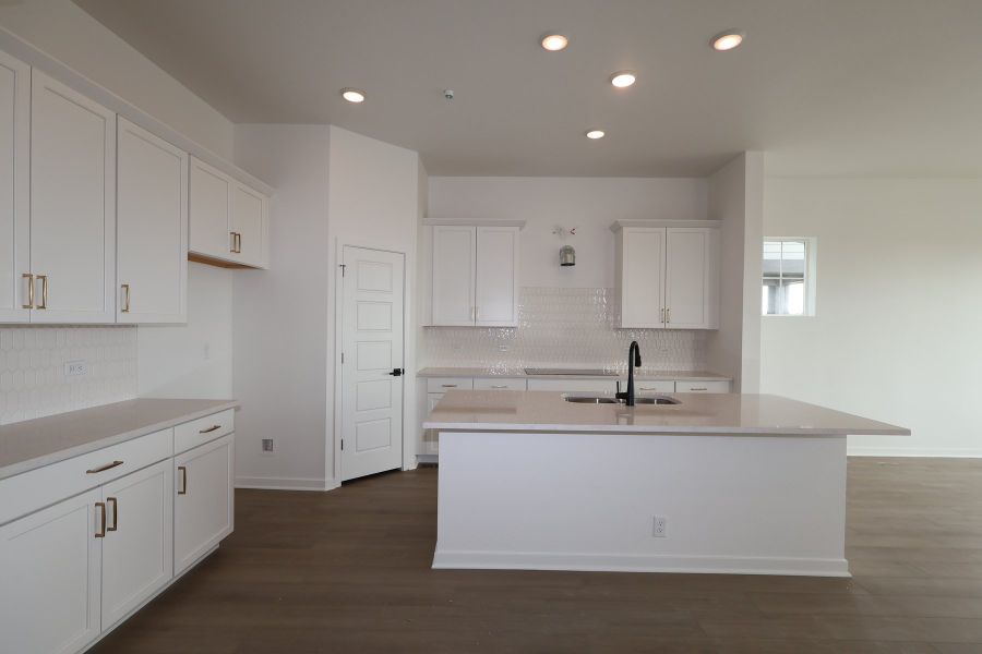 Furnished interior view inside a new home in Baseline Peaks Collection, Broomfield (Image 7).