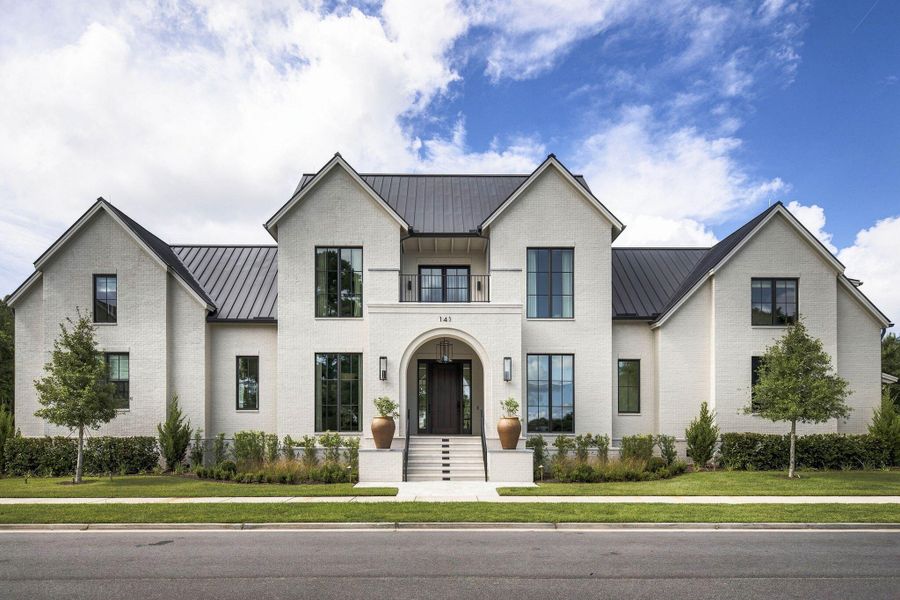 Front exterior of a new home in , Charleston, SC, highlighting curb appeal (Image 30). Front exterior of a new home in , Charleston, SC, highlighting curb appeal (Image 30).