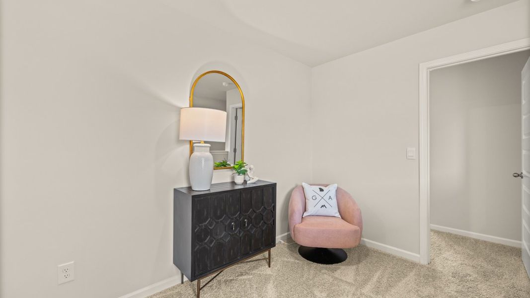 Representative furnished interior of a home built from the Denton TH by D.R. Horton in Brookland Commons, Monroe (Image 10).