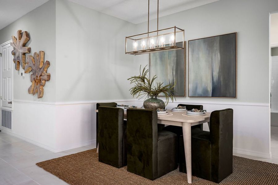 Representative furnished interior of a home built from the Luna by Landsea Homes in Marion Ridge, Haines City (Image 3).