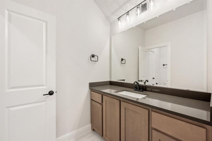 Furnished interior view inside a new home in Ridge Ranch Classic 60, Mesquite (Image 10).