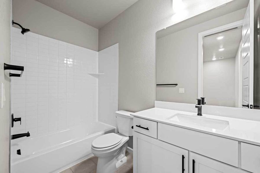 2D floor plan layout of this home in Ralston Creek, Arvada, CO (Image 40).