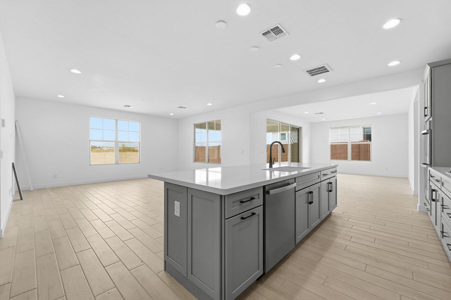 Furnished interior view inside a new home in Combs Ranch, San Tan Valley (Image 6).