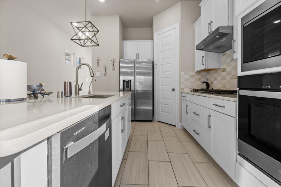 Furnished interior view inside a new home in , Houston (Image 12).