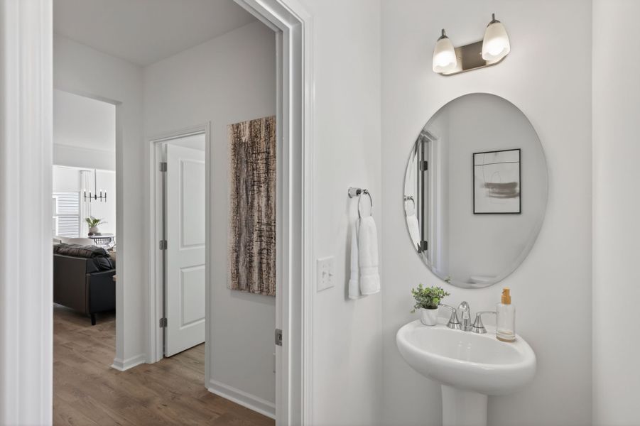 Furnished interior view inside a new home in Morrow Brook, Albemarle (Image 13).