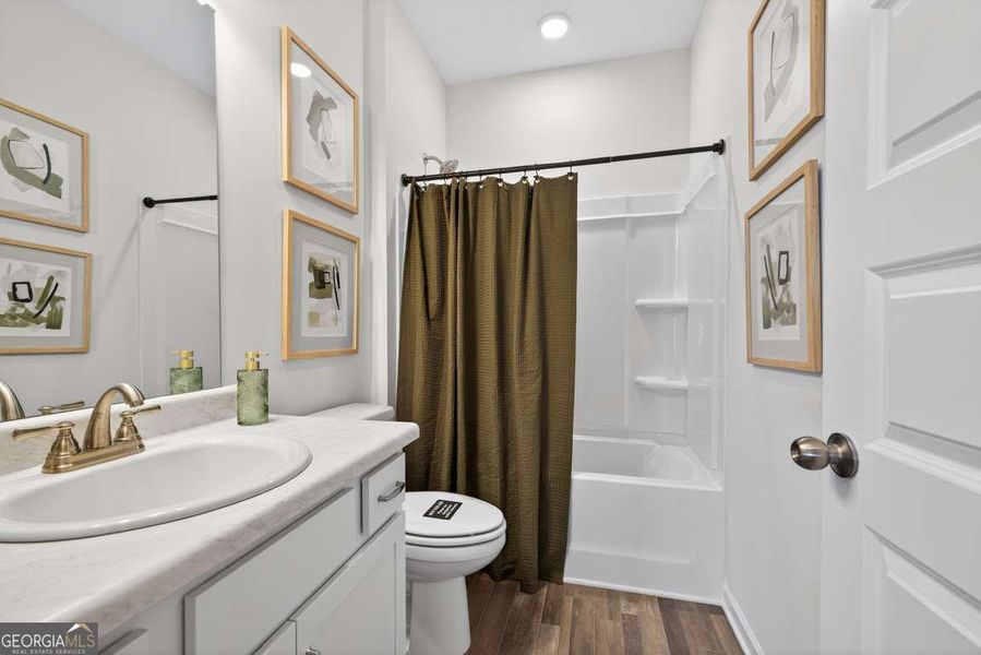 Furnished interior view inside a new home in Crescent Towns, Riverdale (Image 32).