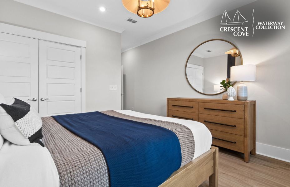Representative furnished interior of a home built from the Stellar - Waterway Collection by Pulte Homes in Crescent Cove, Myrtle Beach (Image 31).