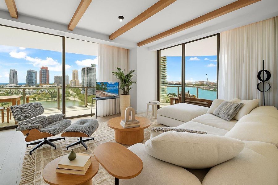 Community amenities in Five Park, Miami Beach (Image 17). Community amenities in Five Park, Miami Beach (Image 17).