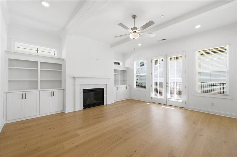 Spacious, unfurnished interior of a new home in Promenade Ridge, Marietta (Image 24).