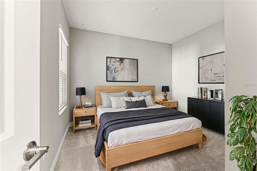 Furnished interior view inside a new home in Palm Grove, Lakewood Ranch (Image 12). Furnished interior view inside a new home in Palm Grove, Lakewood Ranch (Image 12).