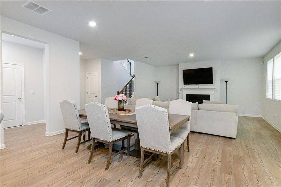 Furnished interior view inside a new home in , South Fulton (Image 10). Furnished interior view inside a new home in , South Fulton (Image 10).