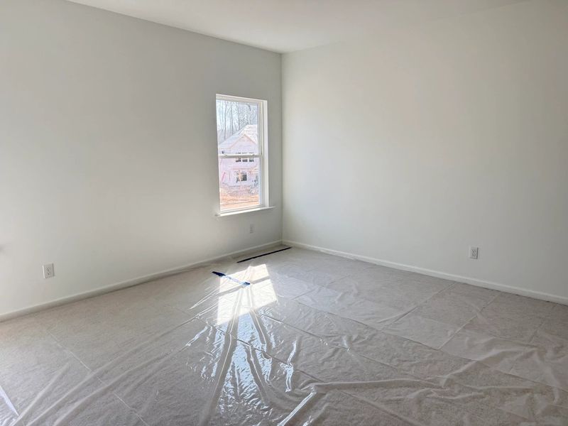 In-progress construction of a new home in Rowland's Grant, Fuquay Varina, NC (Image 17).