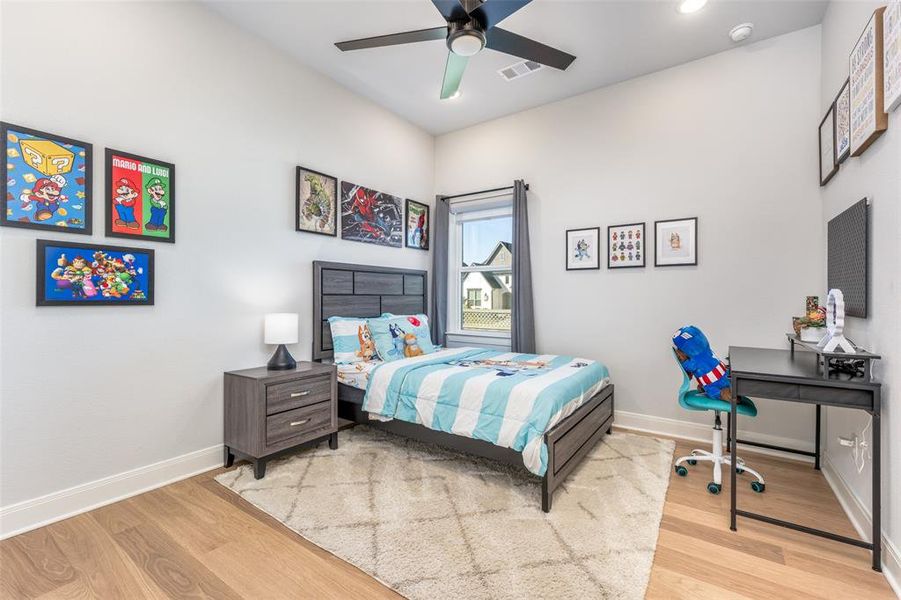 Furnished interior view inside a new home in Pecan Square - Estates, Northlake (Image 35).