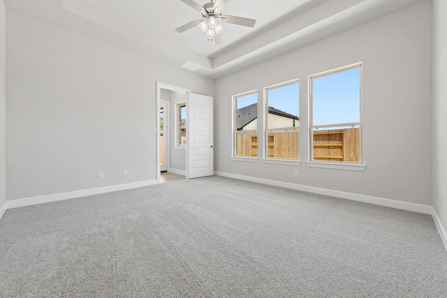 Spacious, unfurnished interior of a new home in The Trails, New Caney (Image 13).